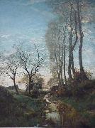 Hippolyte Boulenger Josaphat Valley at Schaarbeek France oil painting artist